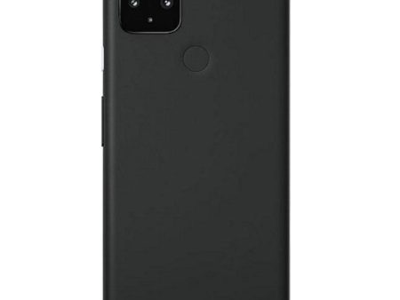 For Google Pixel 4a 5G Replacement Battery Cover   Rear Panel With Camera Lens And Adhesive (Just Black) Online